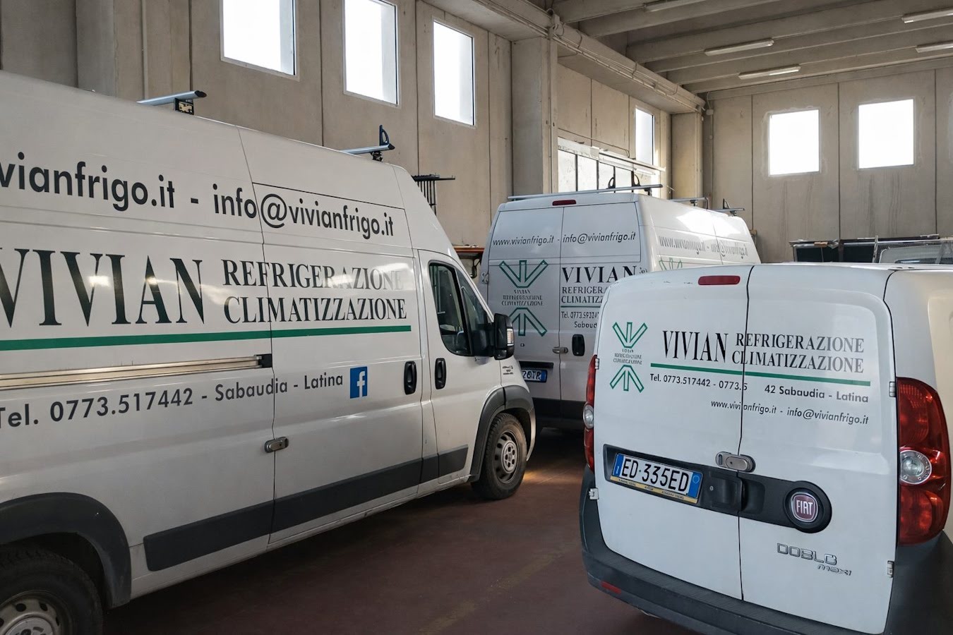 Furgone Vivian Sabaudia Condizionamento e Trattamento dell'aria