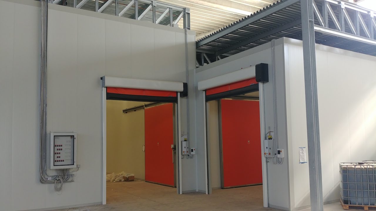 Controllo struttura celle frigorifere e porte isolate